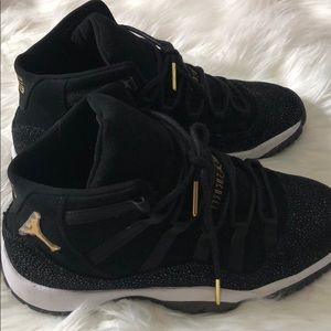 Black & Gold Jordan’s